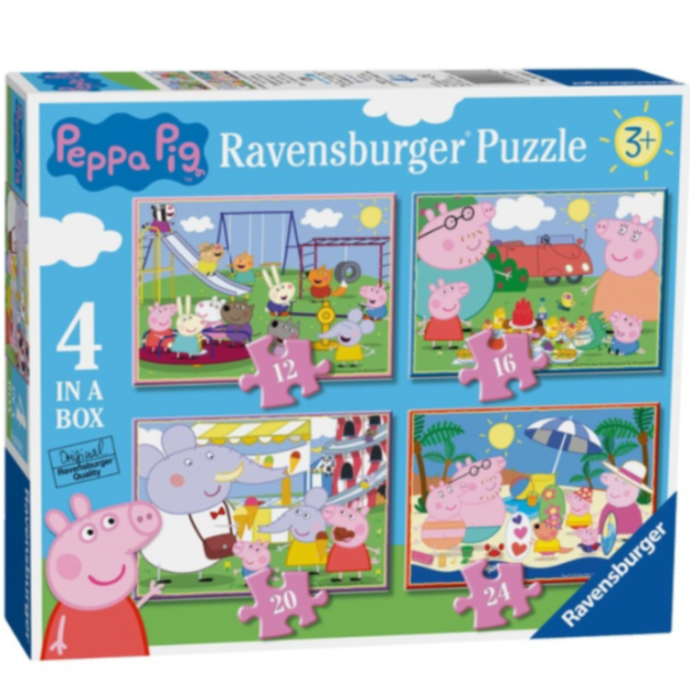 Ravensburger Peppa Pig Jigsaw Puzzle - 12 pieces