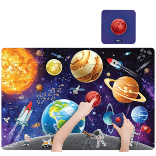 Skillmatics Piece & Play Floor Puzzle - Solar System