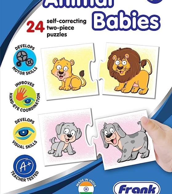Frank Animal Babies Puzzle