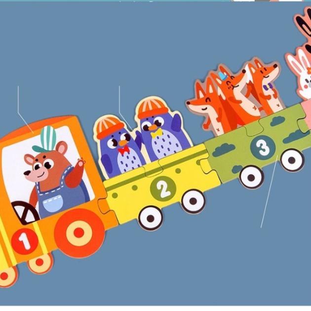 Number Train Puzzle