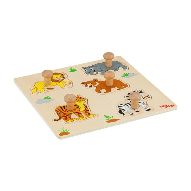 Eduedge Animal Knob Puzzle
