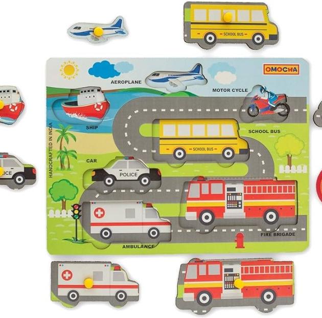 Transport Puzzle with Peg