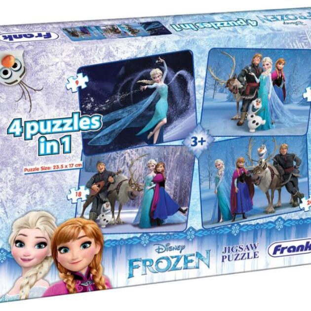 Frank Frozen Puzzle - 12 Piece