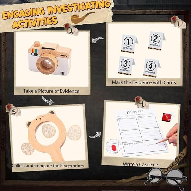 Wudly Detective Set - 24 Piece